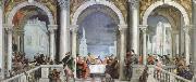 Paolo Veronese feast in the house of levi oil painting on canvas
